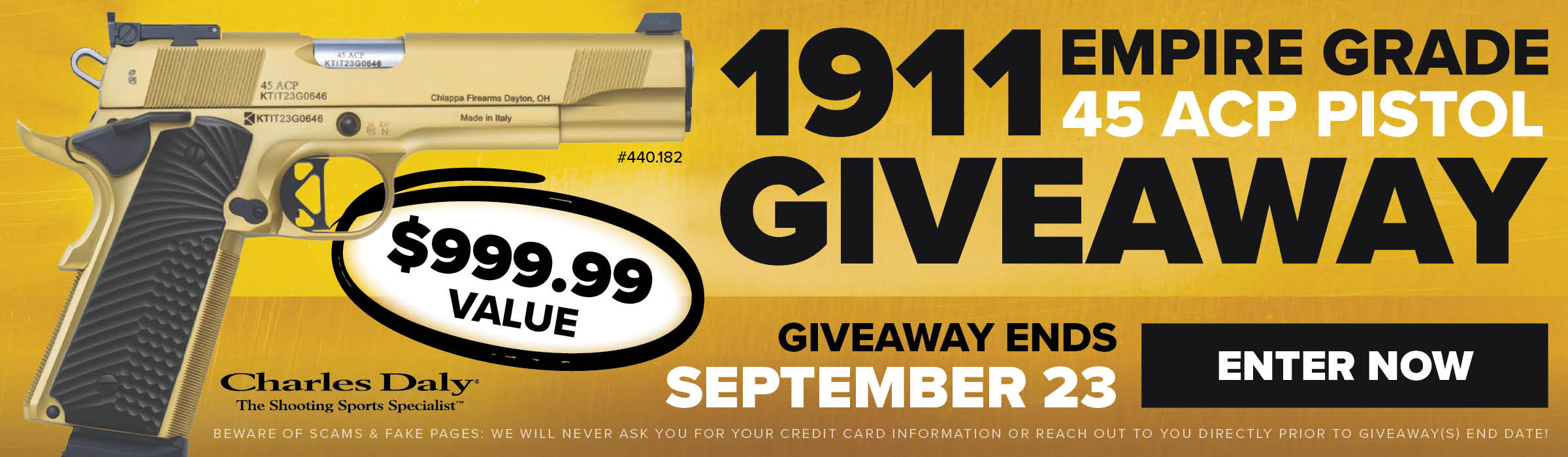 Charles  Daly 1911 Giveaway